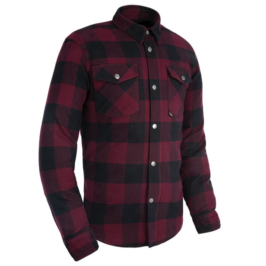 Oxford Products Kickback 2.0 MS Riding Shirt - Red