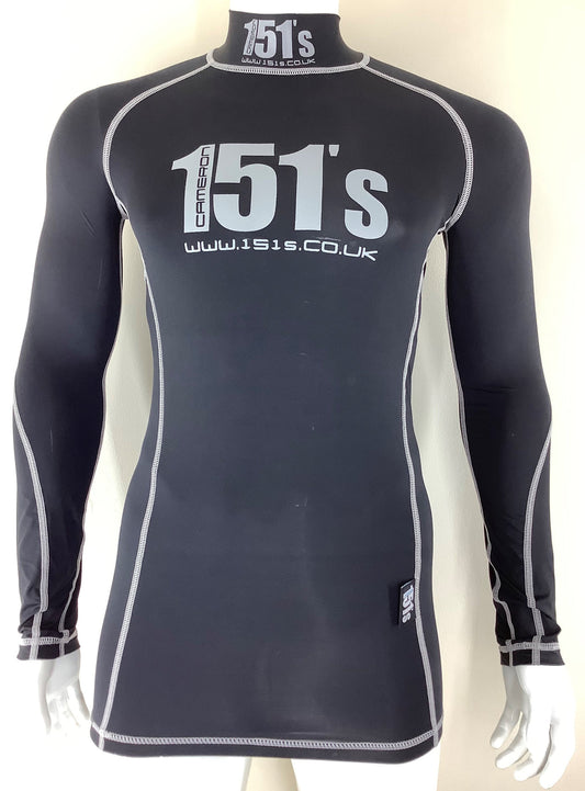 151s base layer compression top for use under all types of motorcycle riding gear