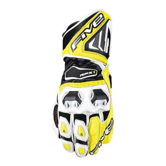 Five RFX 1 Glove White/Fluo Yellow