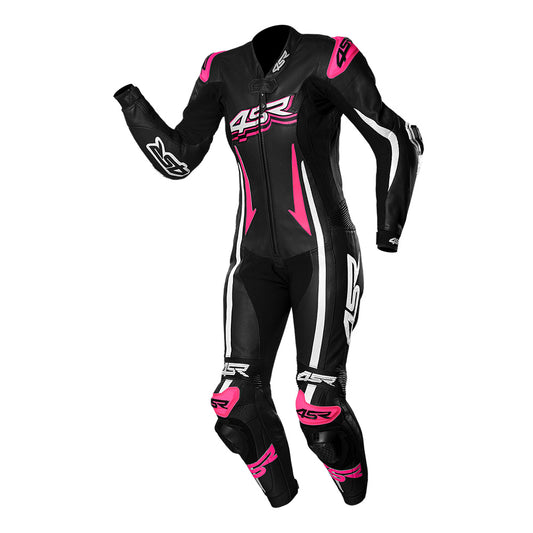 4SR Racing Lady Pink 1 Piece Suit - MCA Leicester