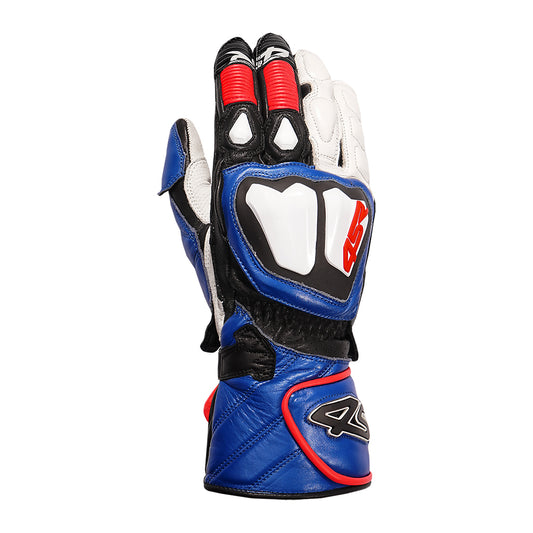 4SR Stingray Race Spec Blue Gloves - MCA Leicester
