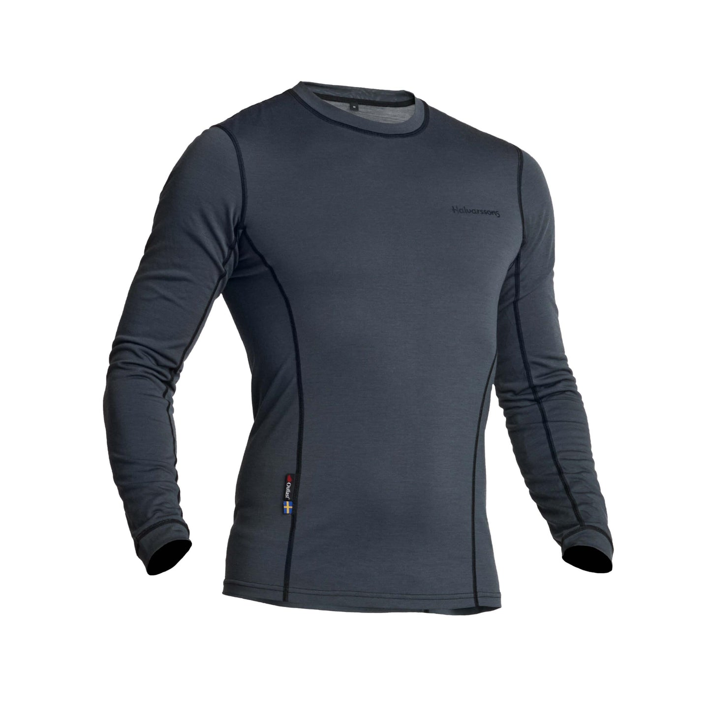 Halvarssons Comfort Sweater, lightweight technical long-sleeved wool base layer