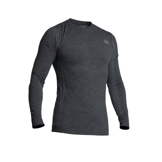 Halvarssons Core-knit sweater, technical and light weight seamless base layer 