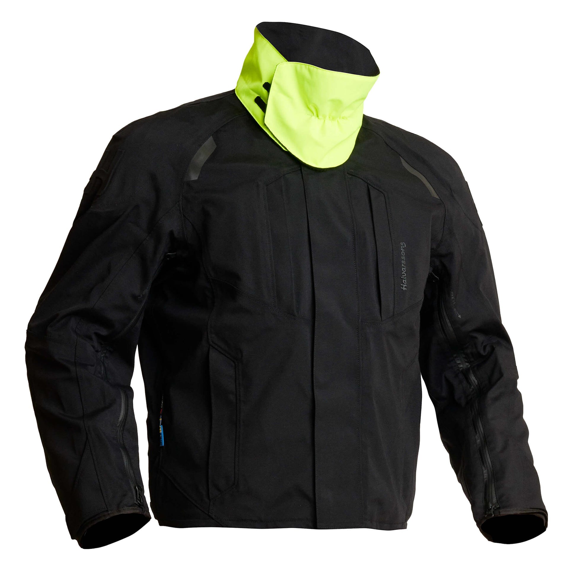 Halvarssons Naren, premium all-season, lightweight full stretch 2-layer laminated textile jacket with good ventilation and safety