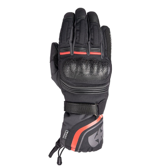 Oxford Montreal 4.0 MS Dry2Dry Glove Black Grey & Red