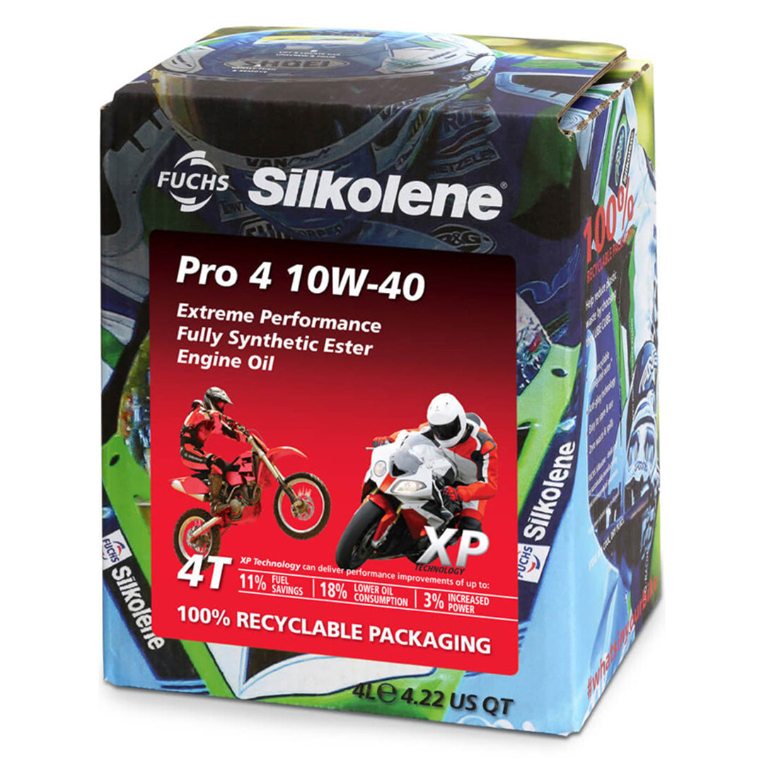 Silkolene Pro 4 10w-40 4Ltr