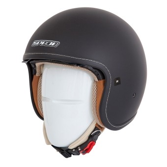 Spada Raze Matt Black Open Face Helmet