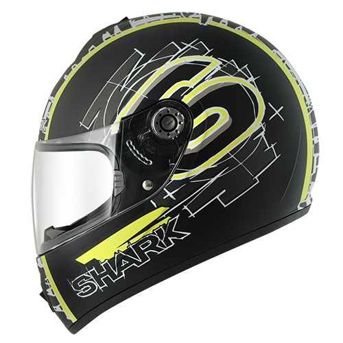 Shark S600 Swag Mat Black Yellow