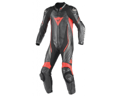 Dainese Trickster Evo C2 Estiva Race Suit  Black Anthracite Red