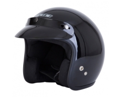 Spada Gloss Black Open Face Helmet