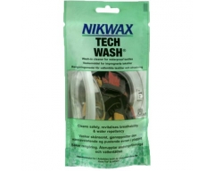 Nikwax Tech Wash Textile Garment Cleaner Pouch 100Ml